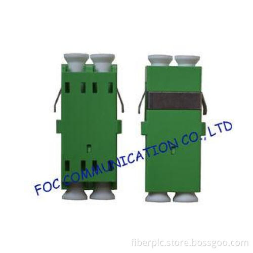 Short Ear Zirconia Ceramic Sleeve Fiber Optic Adapter LC /